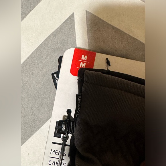 HEAD Men’s Waterproof Hybrid Gloves-Gray/ Size: Medium (NWT) - Picture 7 of 8